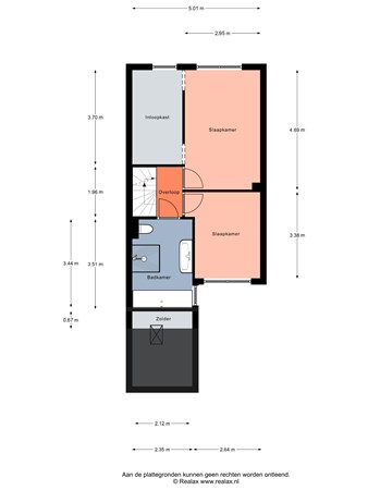 Floorplan - Bergeend 15, 3752 KN Bunschoten-Spakenburg